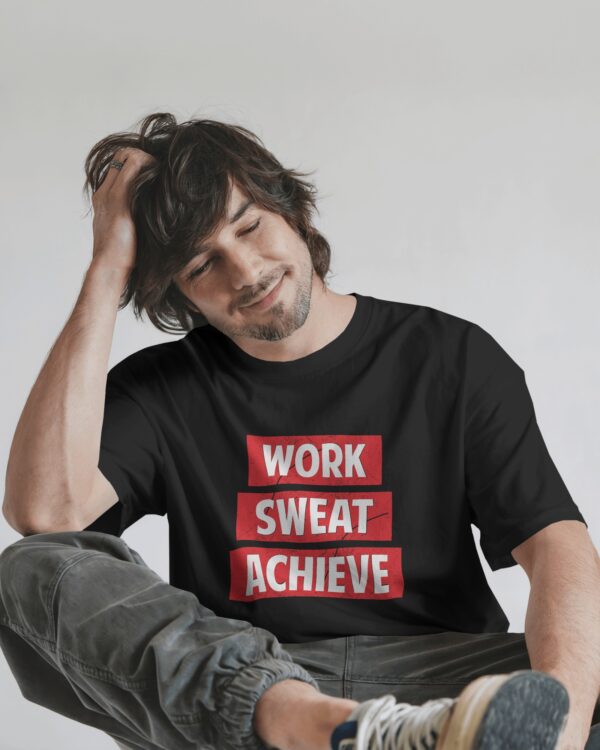 Work Sweat Achieve (Black)